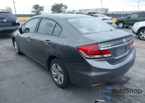 2015 Honda Civic Lx из США, поврежденный, VIN 19XFB2F55FE256296